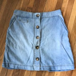 Bdg denim skirt